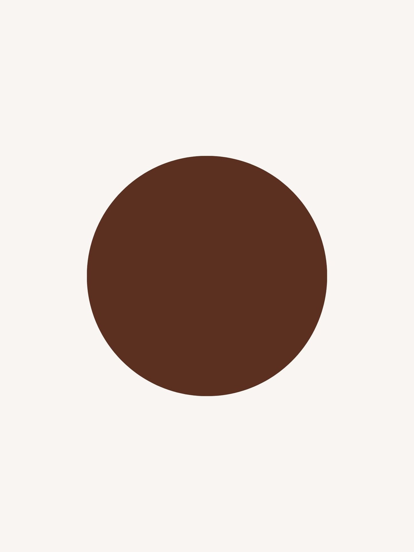 Wenkbrauwverf middenbruin kleurstaal