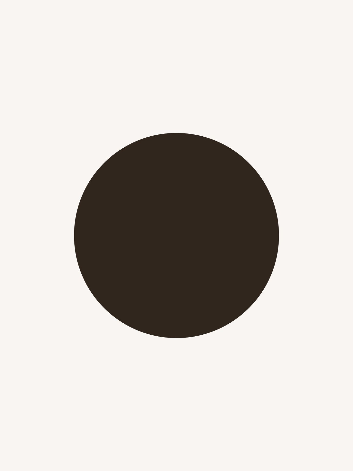 Wenkbrauwverf donkerbruin kleurstaal